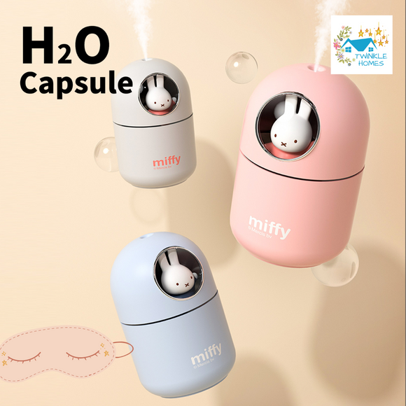 Rabbit Spaceship Humidifier with LED Lamp