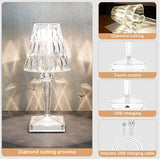 Diamond Table Lamp - Twinkle Homes